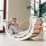 Montessori rocker - regenboog - Billimay