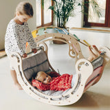 Montessori rocker - regenboog - Billimay